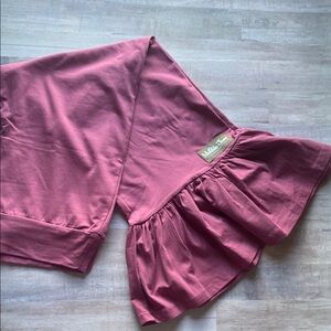 Matilda Jane Mauve Ruffle capris
